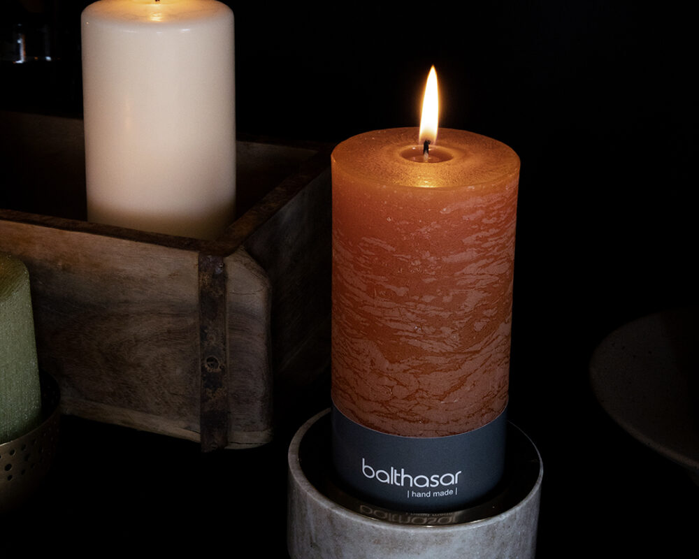 S083494 Afternoon Zylinderkerze Rustico So Me