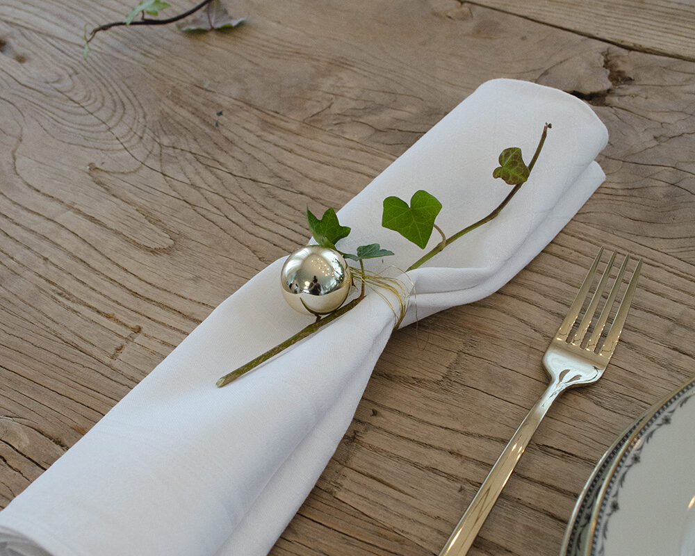 Anleitung serviettenring draht dekoriert