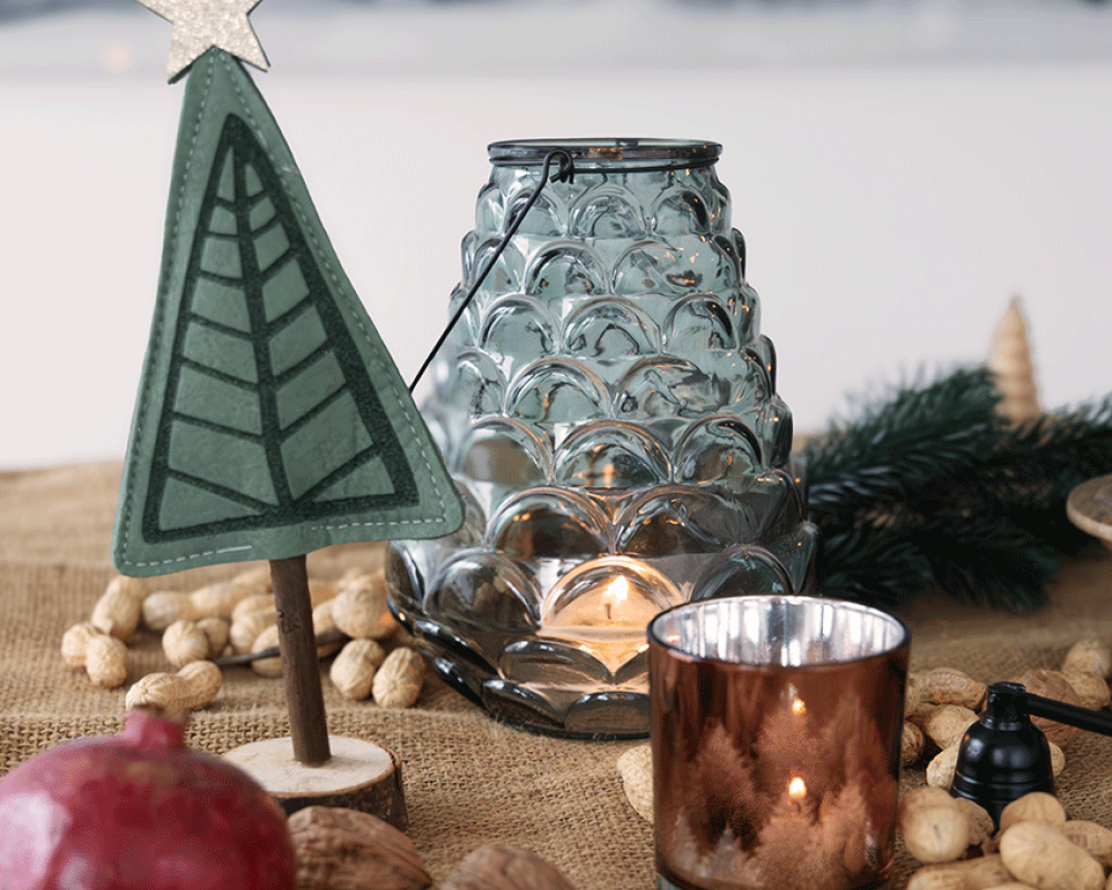 Balthasar windlichtglas wildlife 441127