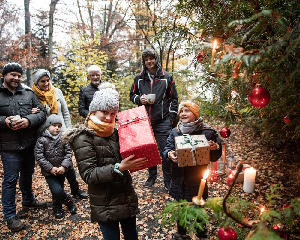 Ein Geschenk fuer dich moment weihnachten