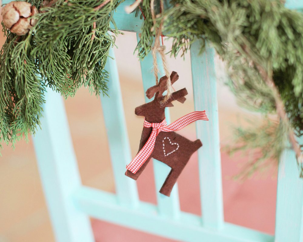 holiday cheer Hirsch basteln diy