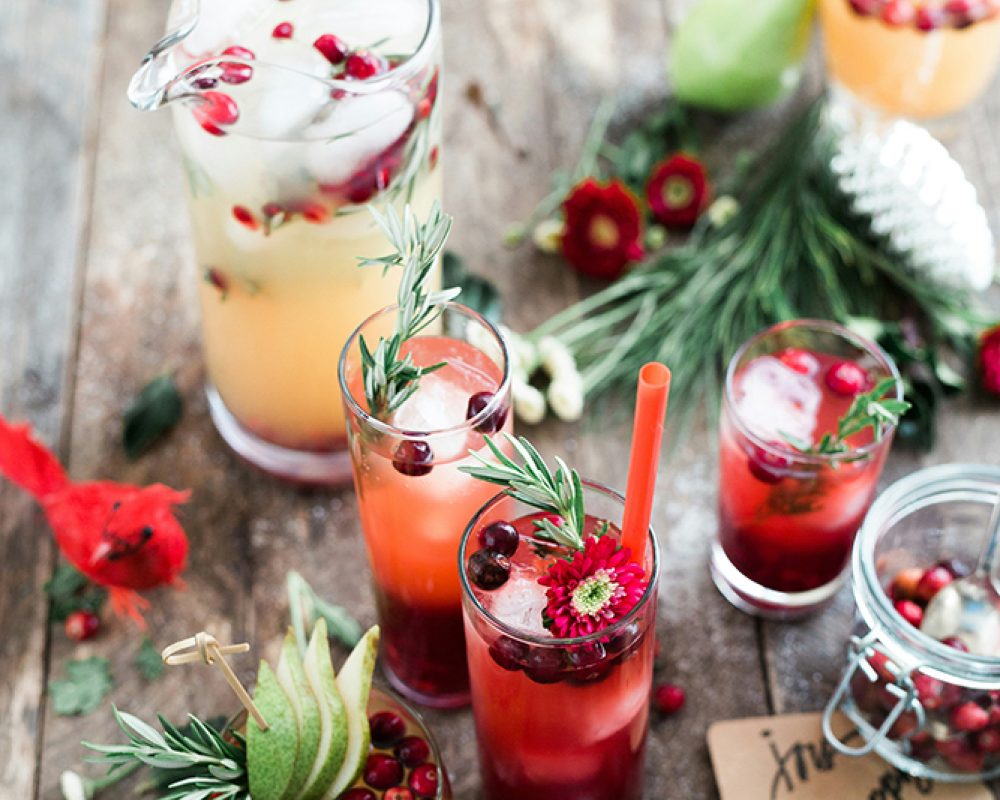 Holiday cheer drinks