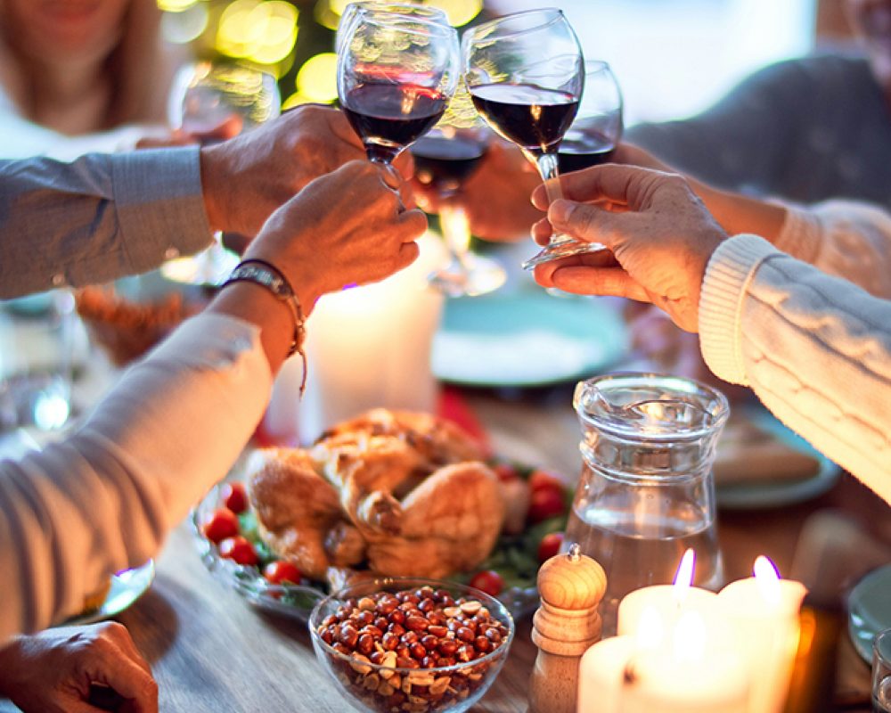 Holiday cheer prost