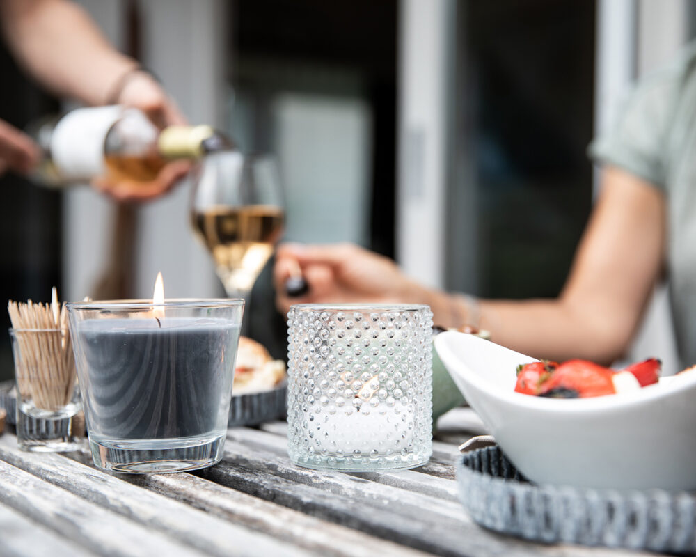 Moment freunde outdoor kerzen