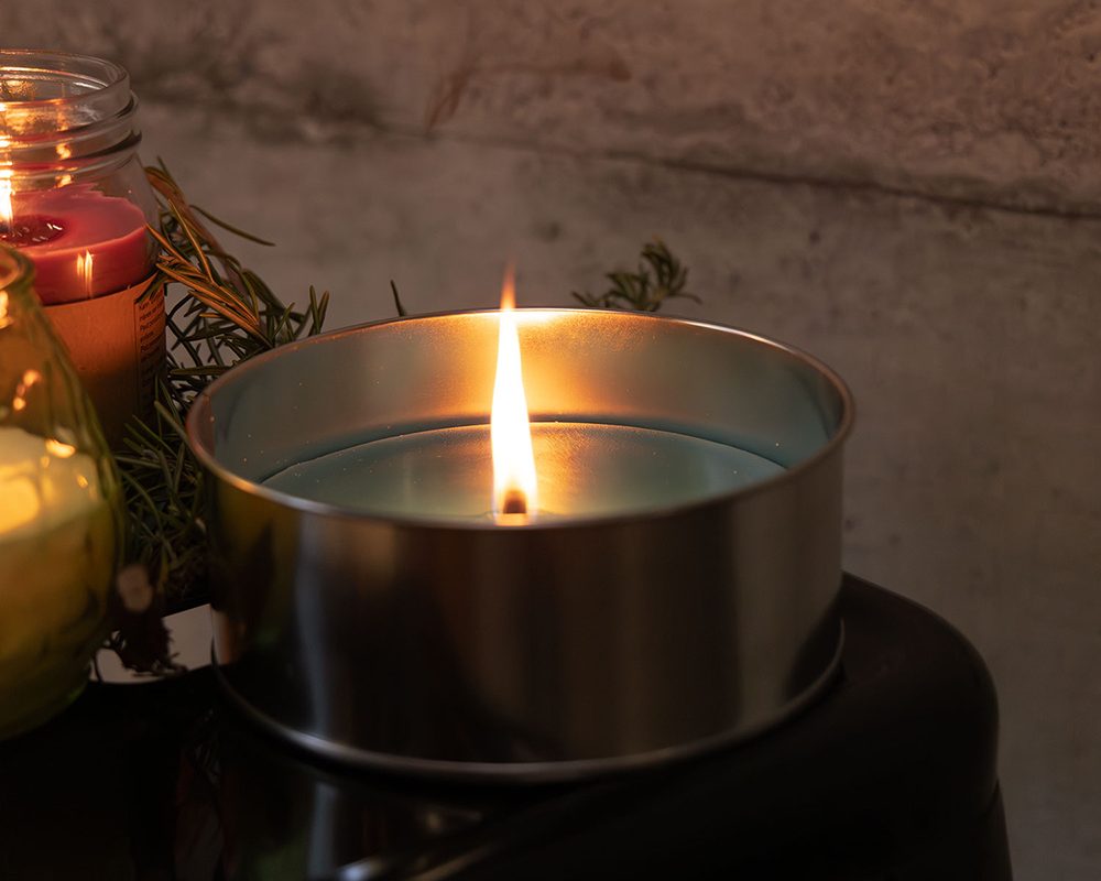 Outdoorkerze citronella blau s 434570