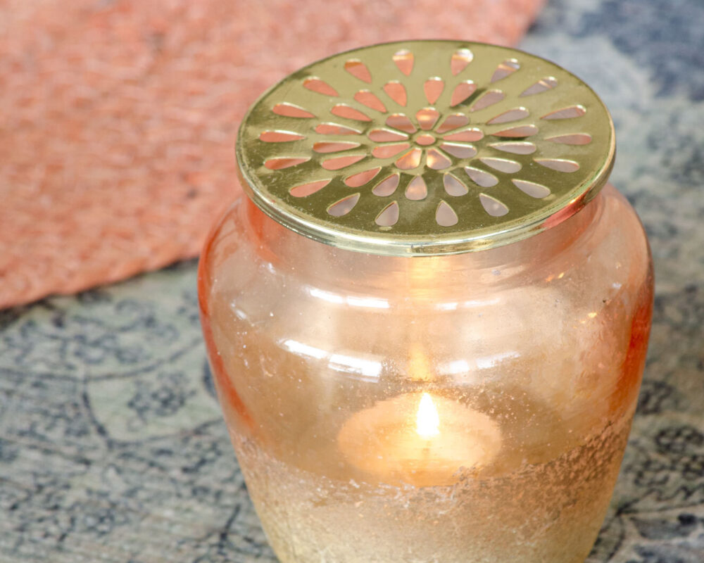 S 441105 004 Windlichtglas Amphora Marrakesch