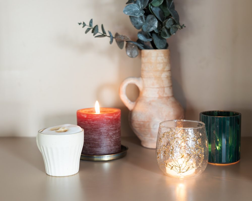 Time for hygge nische teelichtglas dream 01