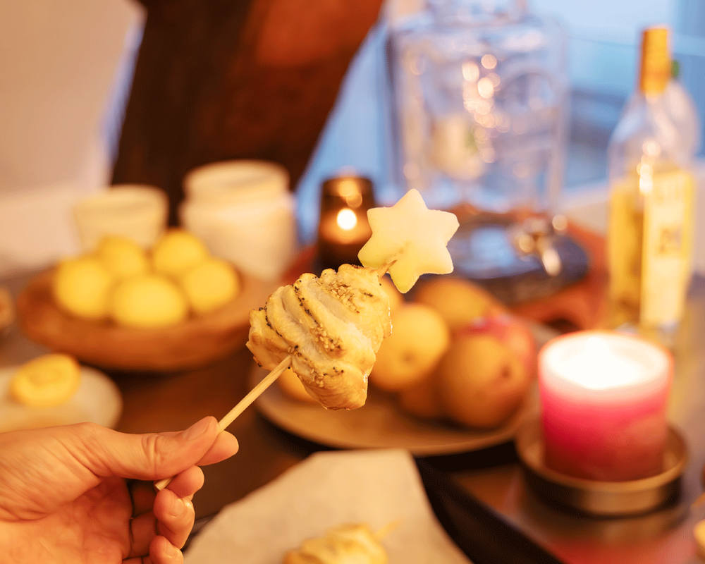 Weihnachtsfest apero blaetterteigtaennchen 09