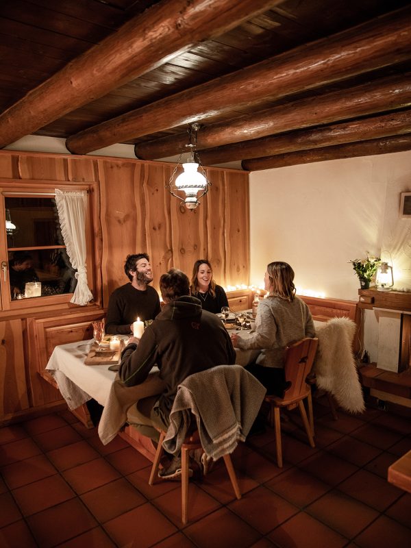 Huettenzauber Raclette essen