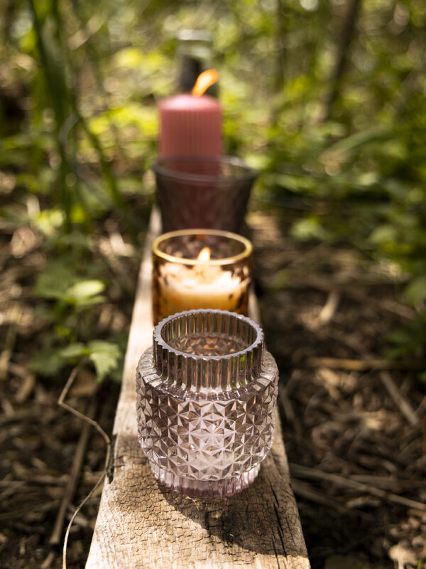 Sommerabend am see teelichtglas 4472
