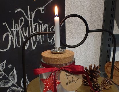 Adventskalender kerzen diy quer