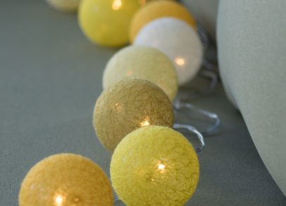 Summer memories LED Lichterkette gelb web