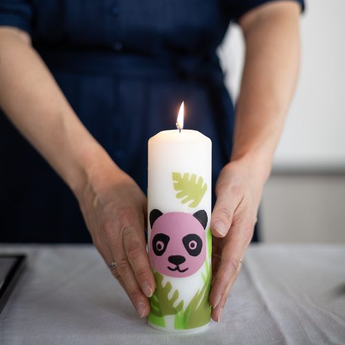 Taufkerze Panda web