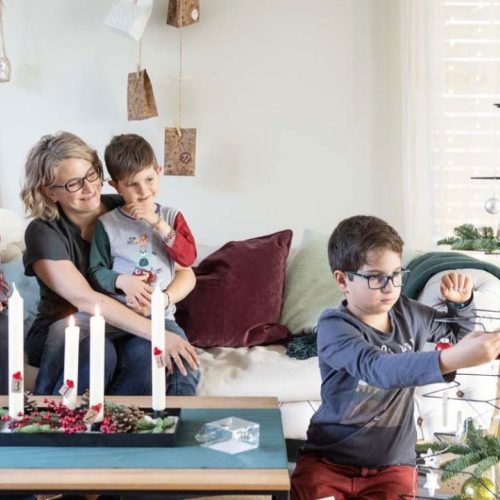 Adventskalender weihnachten vorbereitung familie banner