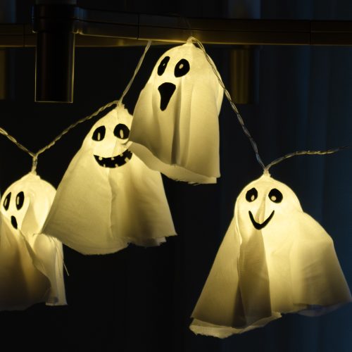 Halloween gespenster lichterkette diy leuchtet 76 banner