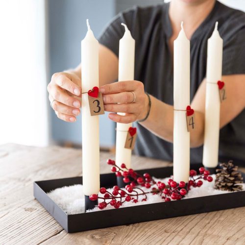 Selbermachen adventsgesteck weihnachten vorbereitung