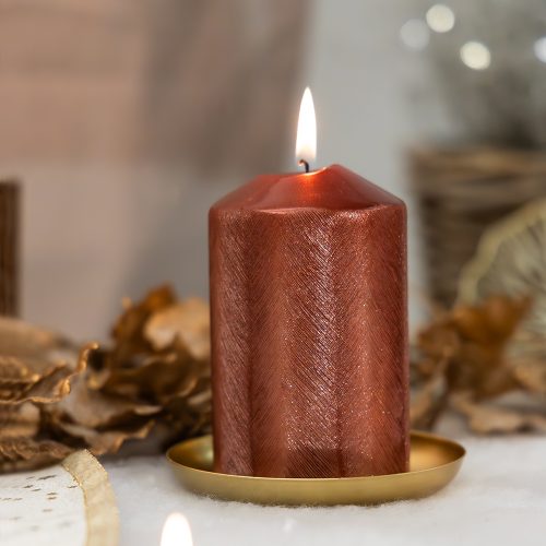 Zylinderkerze eglite rost s 087030 021