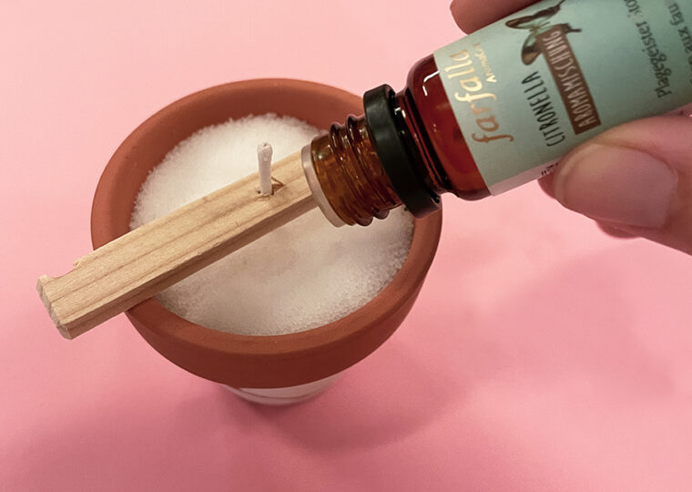 Citronellaöl hinzufügen 09