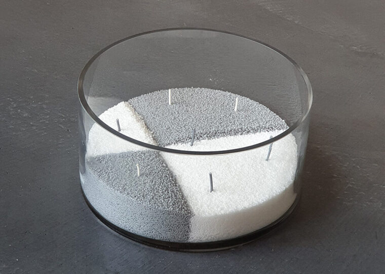 Kerzensand Schachbrettmuster