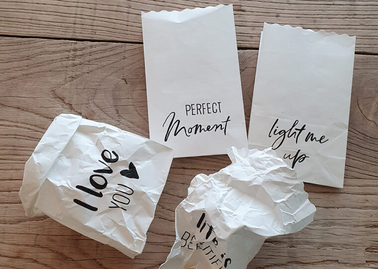 Lichttueten beschriften 43