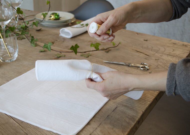 Anleitung serviettenring draht