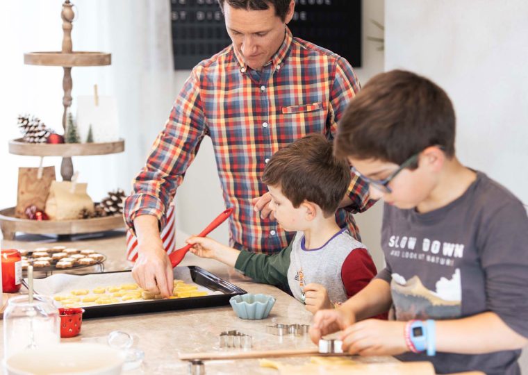 Guetzli weihnachten vorbereitung familie