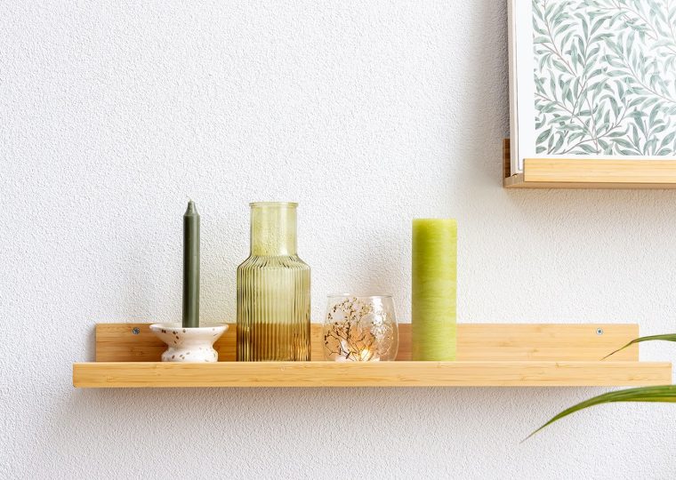 Time for hygge Regal Vase Zylinderkerze rustico 01