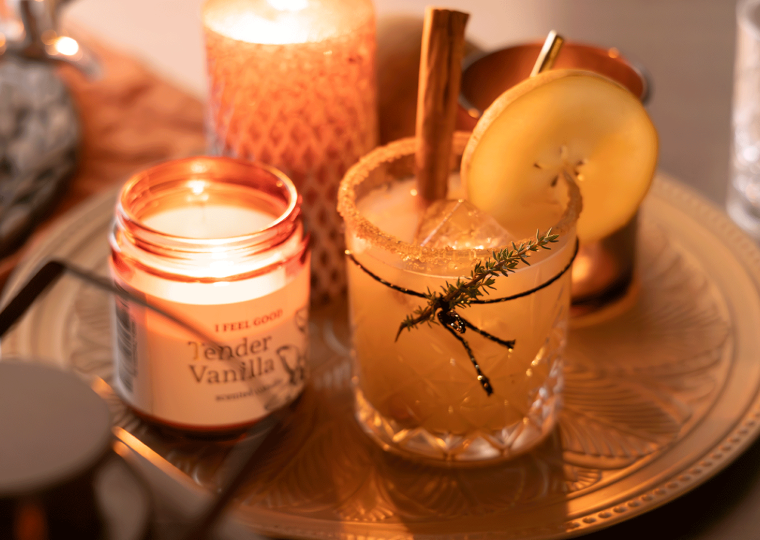 Weihnachtsfest apero lillet drink