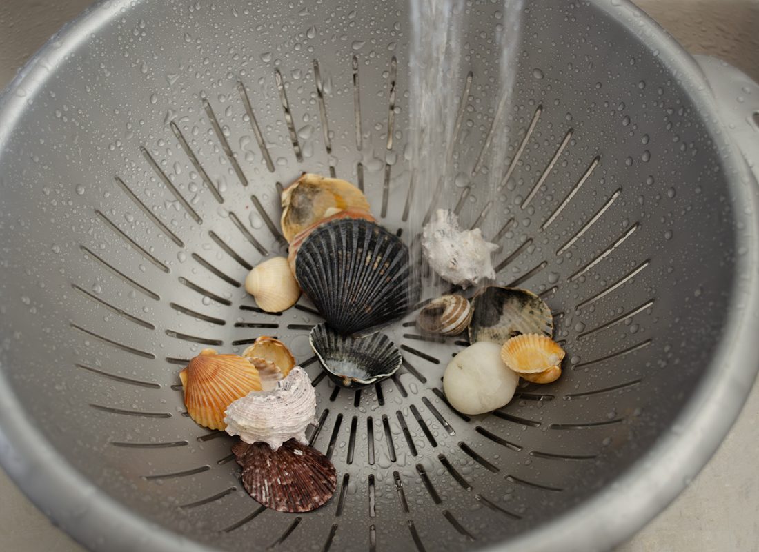 Aqualinos diy16 muschelmix waschen
