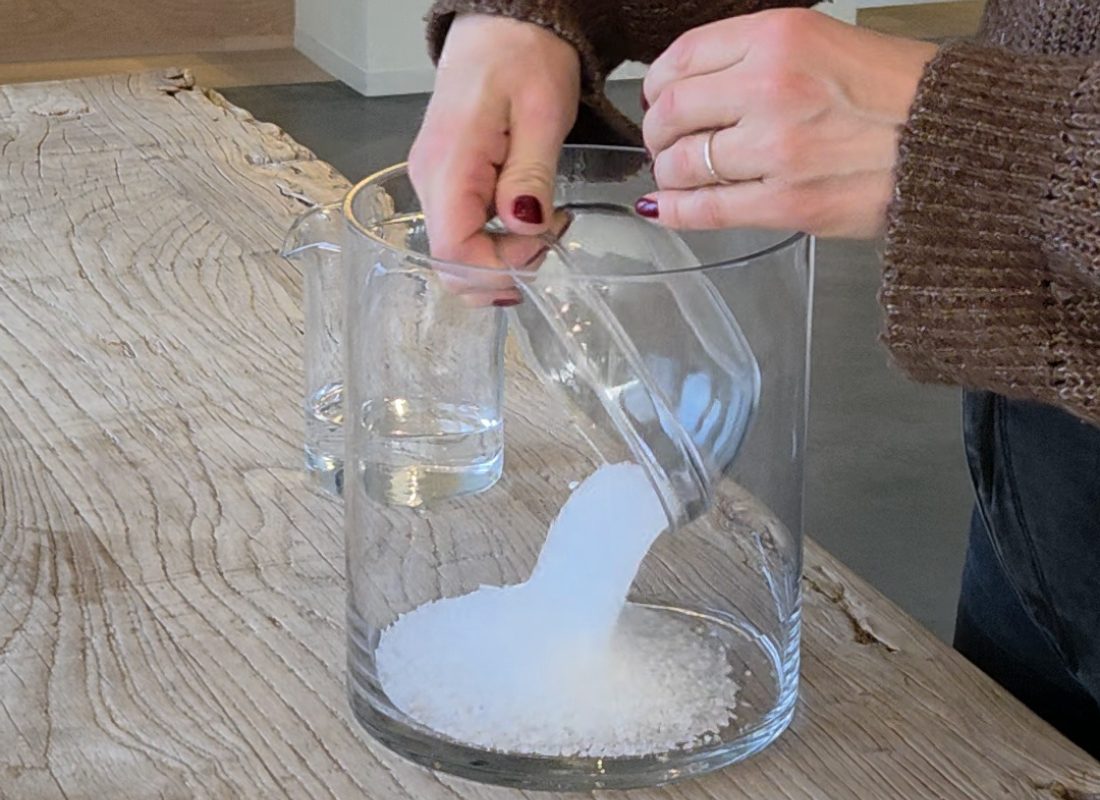 Salz einfuellen diy